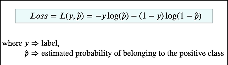 Fig 12. The Binary Cross-Entropy Loss function