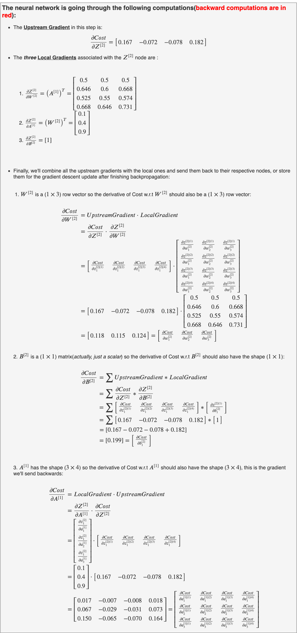 Fig 70.b. Backpropagation on the 2-layer neural net