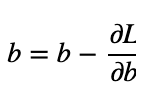 Fig 27. The equation for updating bias